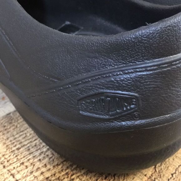 Scrub Zone Loafers Unisex Womens 9 Mens 7 Energize Black Work Shoes - Picture 8 of 12